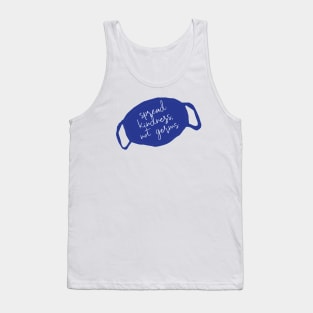 Please spread kindness, not germs Covid 19 Mask Tank Top